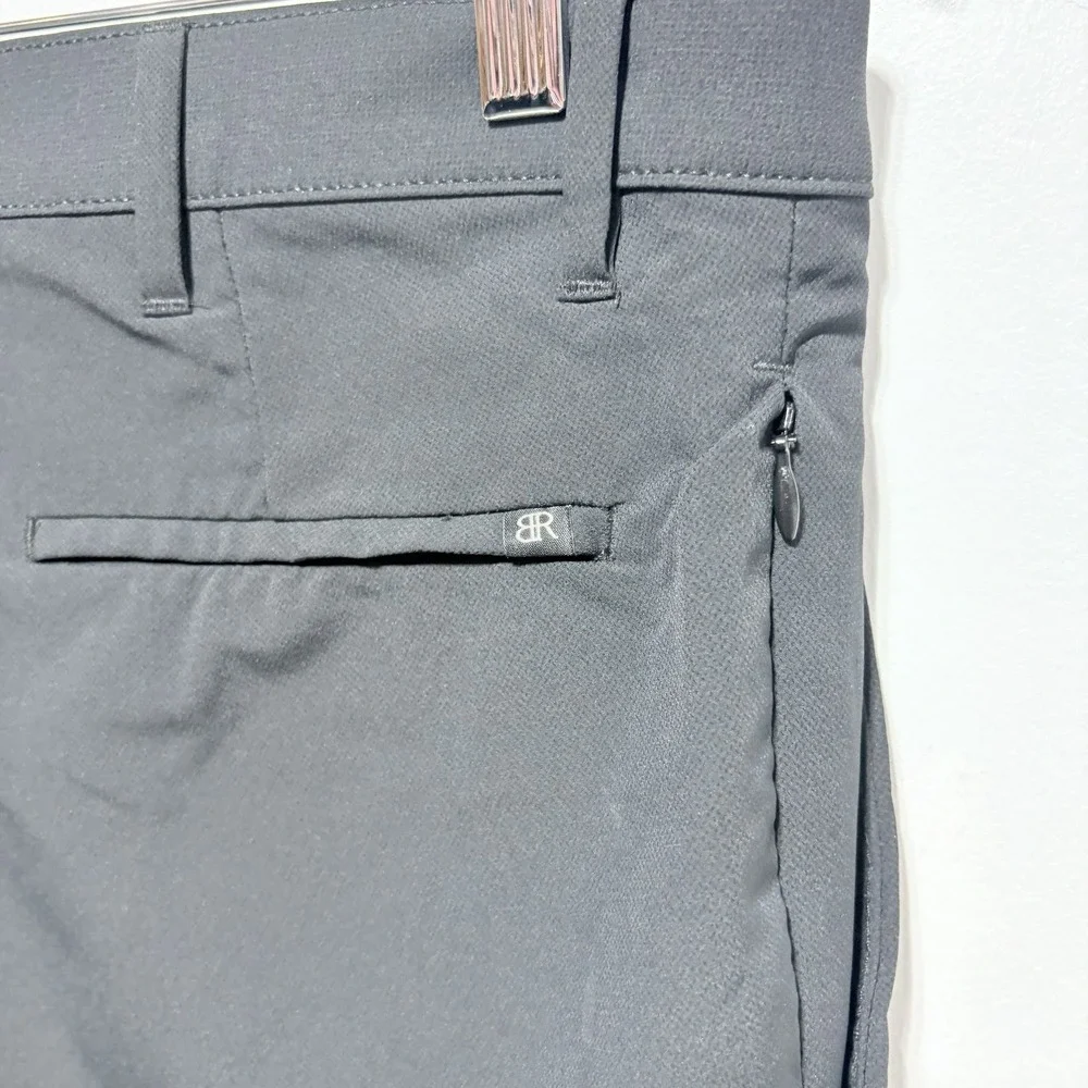 Banana Republic Pants Mens 32 X 32 Black Active Straight Lightweight Zip Pocket